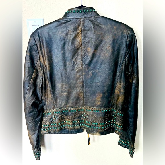 Rusty Nail Leather Jacket - Picture 2 of 10
